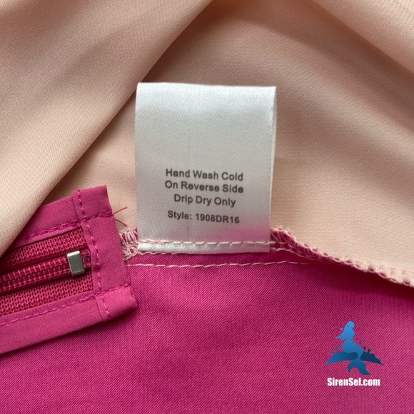 1154 NWT Choosy In a Mood Dress - Size 2 - Fuschia/Blush - Picture 12 of 16